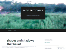 Tablet Screenshot of pagetectonics.com